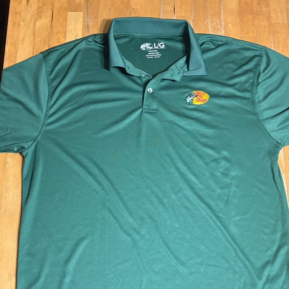Bass Pro Shops Forest Green Polo Shirt